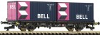 37513 Roco Container car with two 20 containers BELL